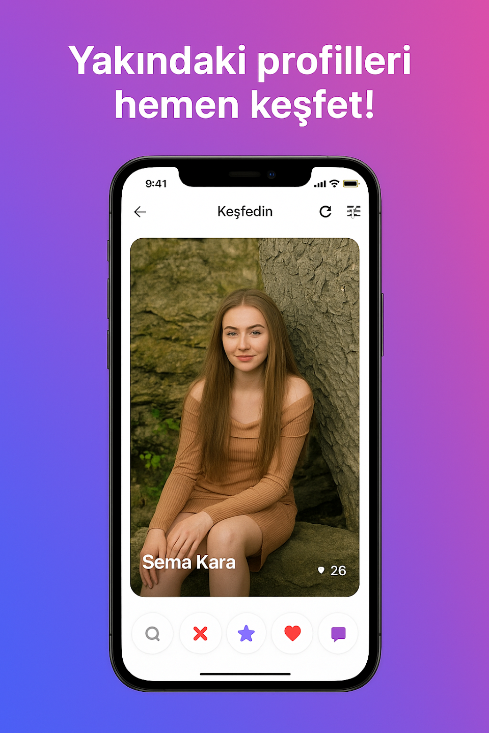 Frienday uygulaması ekran görüntüsü 1